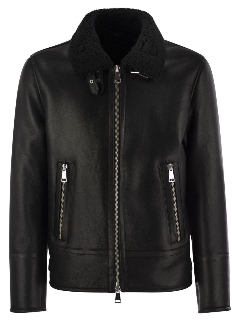 Dondup Regular Shearling Jacket
