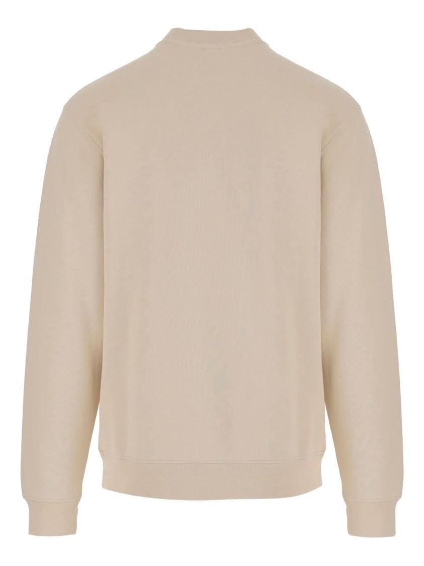 Jacquemus Beige Minimalist Crew Neck Sweatshirt