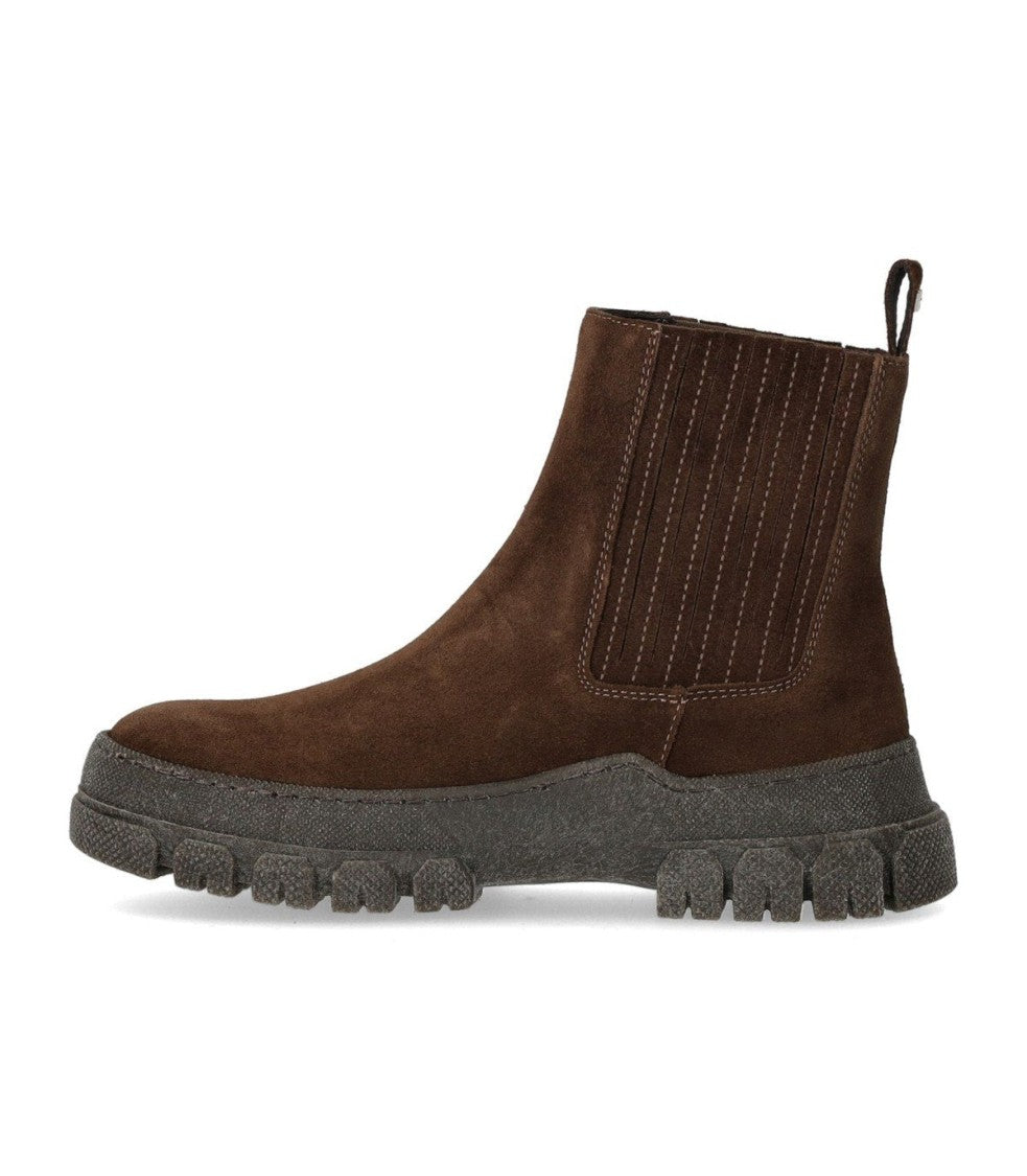 Max Mara Genepi Dark Brown Chelsea Boot