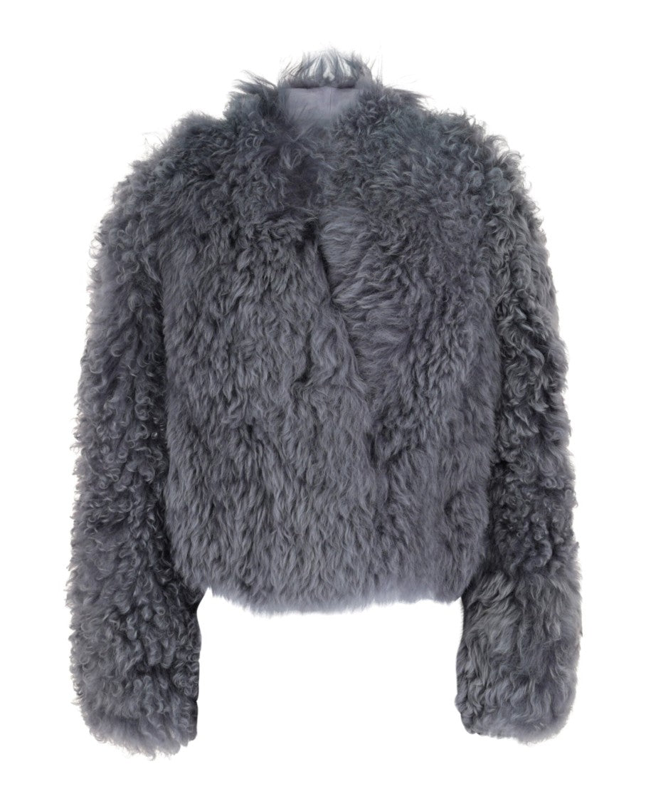 Ferragamo Shearling Cropped Jacket