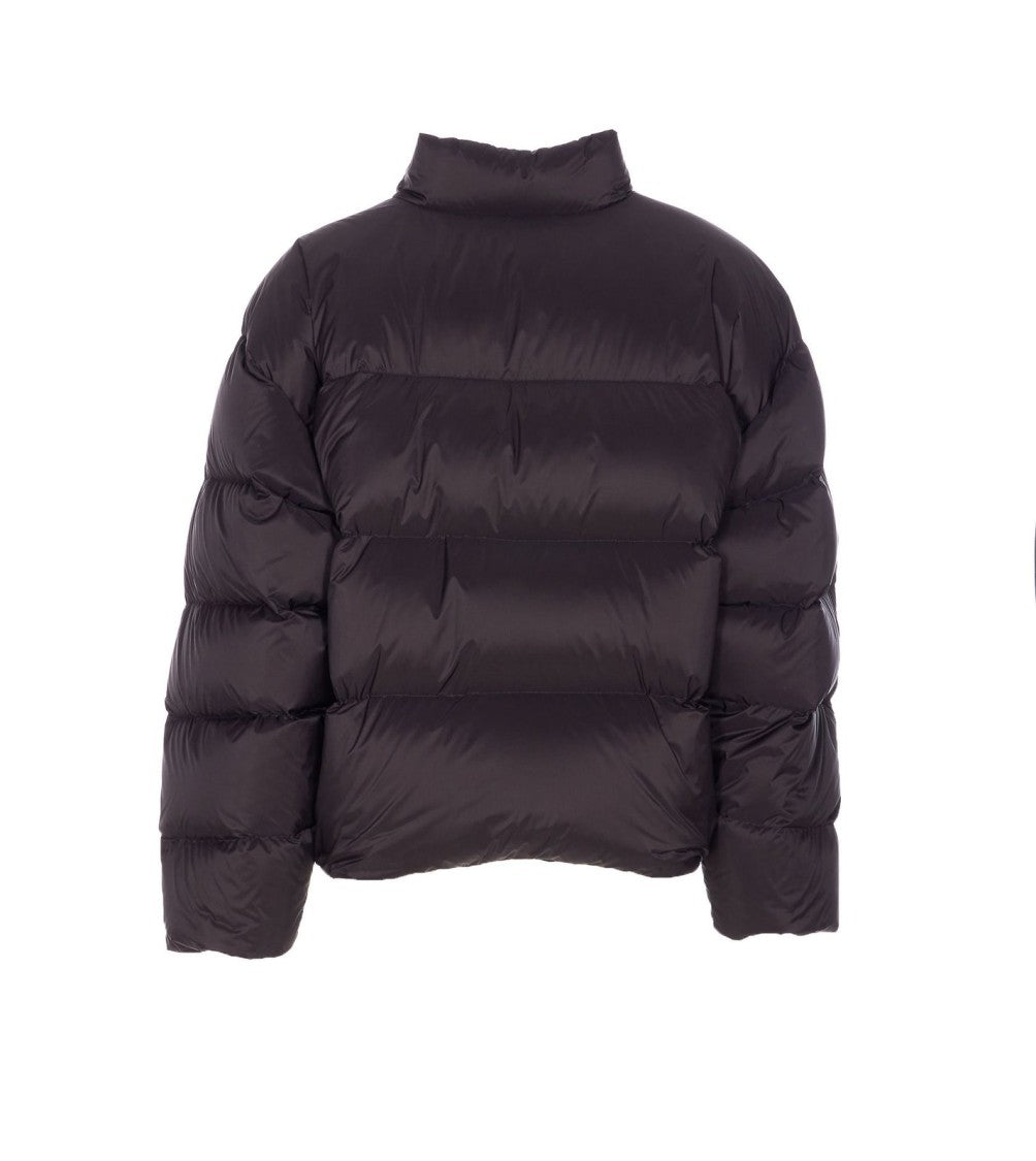 Balenciaga Logo Puffer Jacket – Black