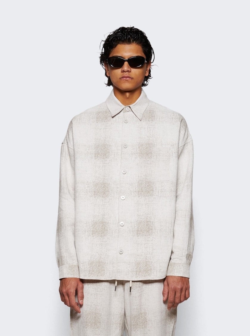 Misbhv Topanga Overshirt White And Beige