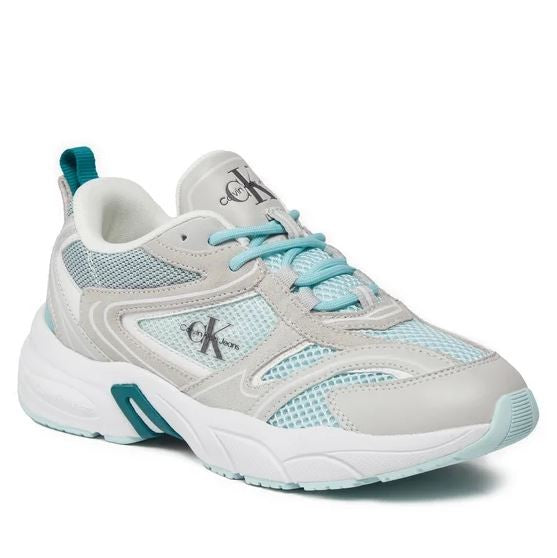 Calvin Klein Crisp White Sneakers With Modern Silhouette