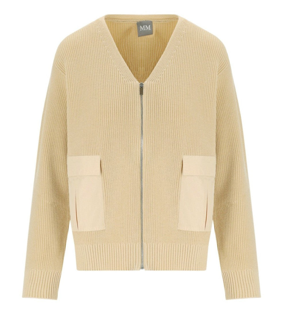 Max Mara Libero Cream Cardigan