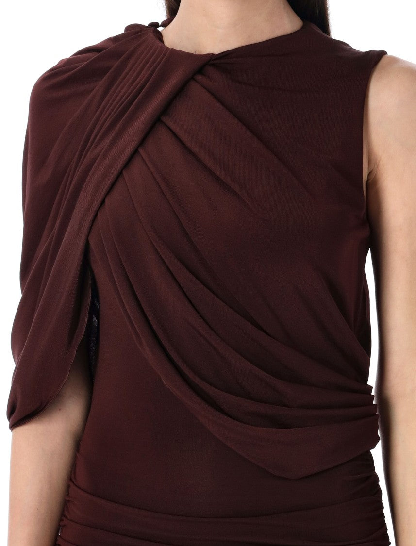 Magda Butrym Dress 09 Draped Mini Dress