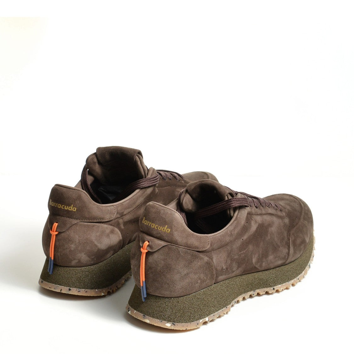 Barracuda Rocket Sneakers In Ebony Suede Washed
