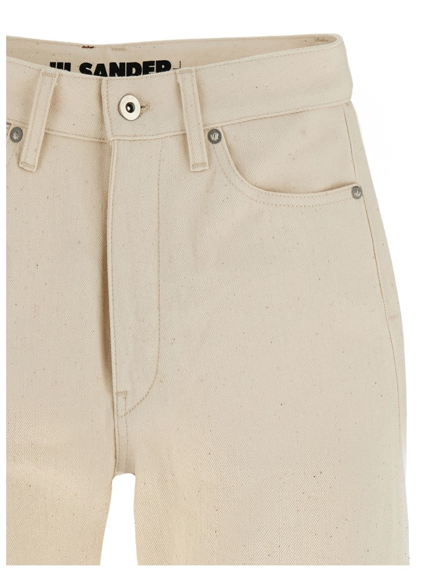 Jil Sander High-Waisted Japanese Raw Denim Jeans