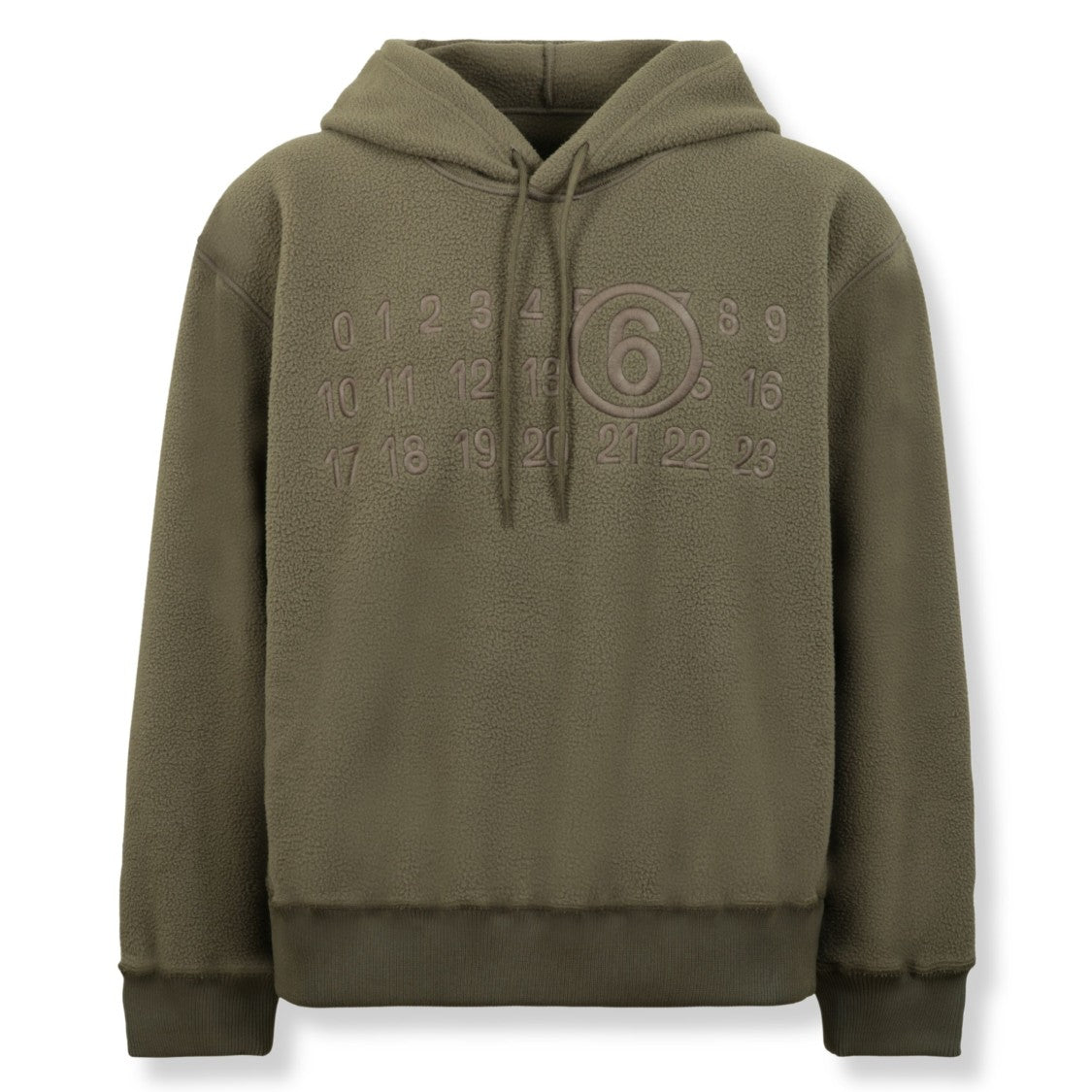 Mm6 By Maison Margiela Oversized Logo Hoodie