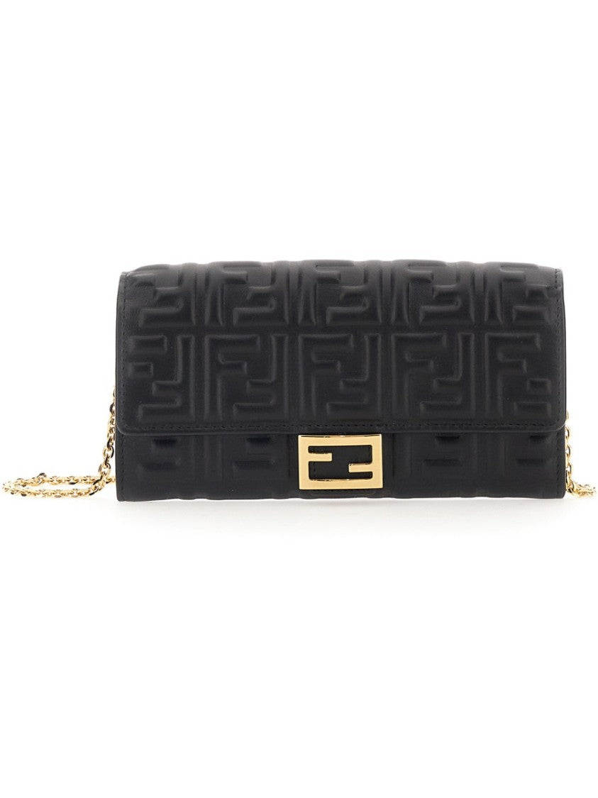 Fendi Portafoglio Continental Baguette