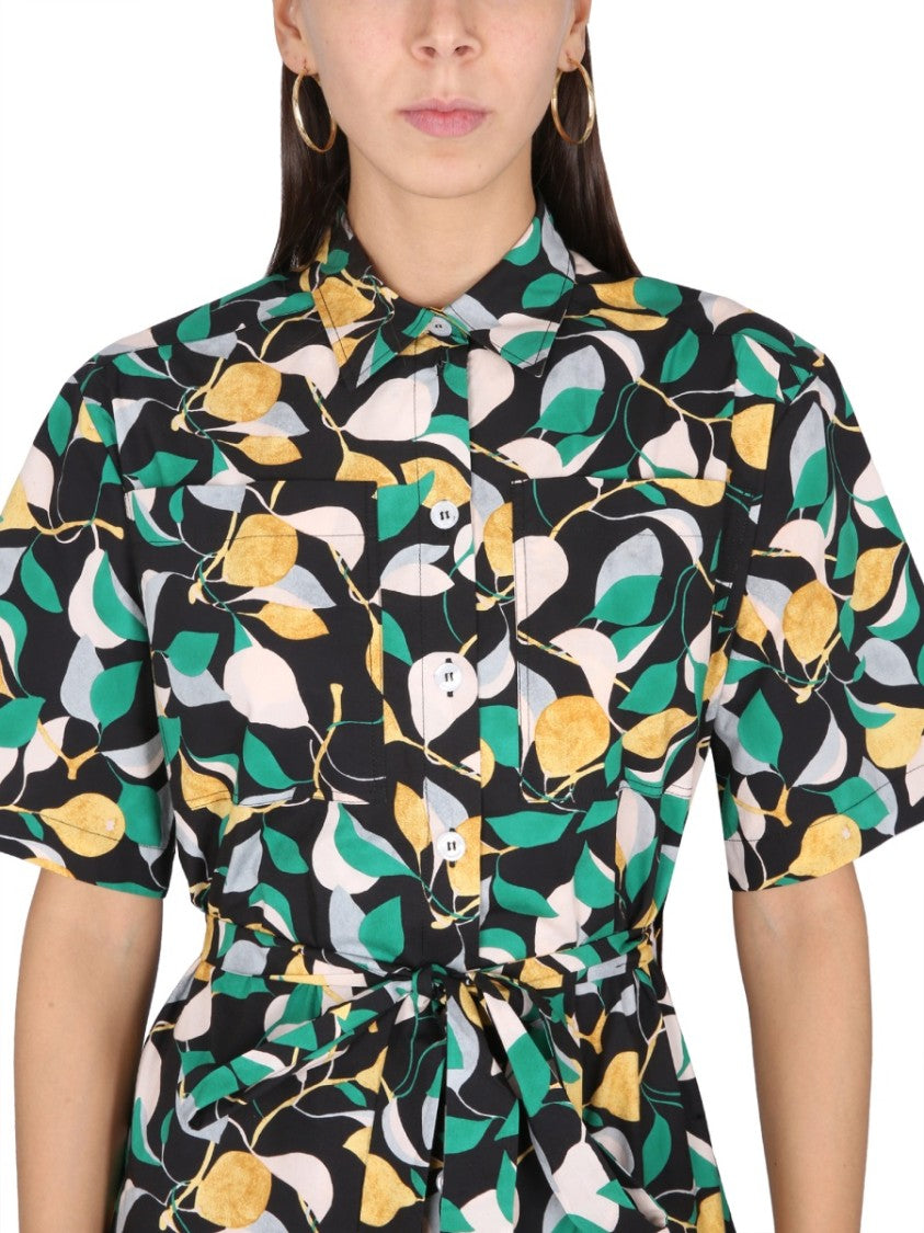 La Double J Shirt Dress With Belt