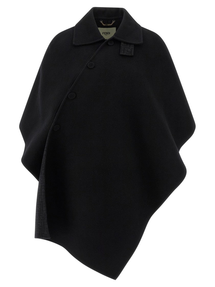 Fendi Double Wool' Cape