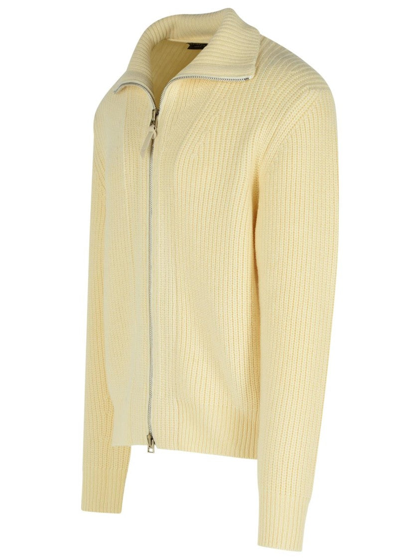 Tom Ford Ivory Wool Blend Sweater