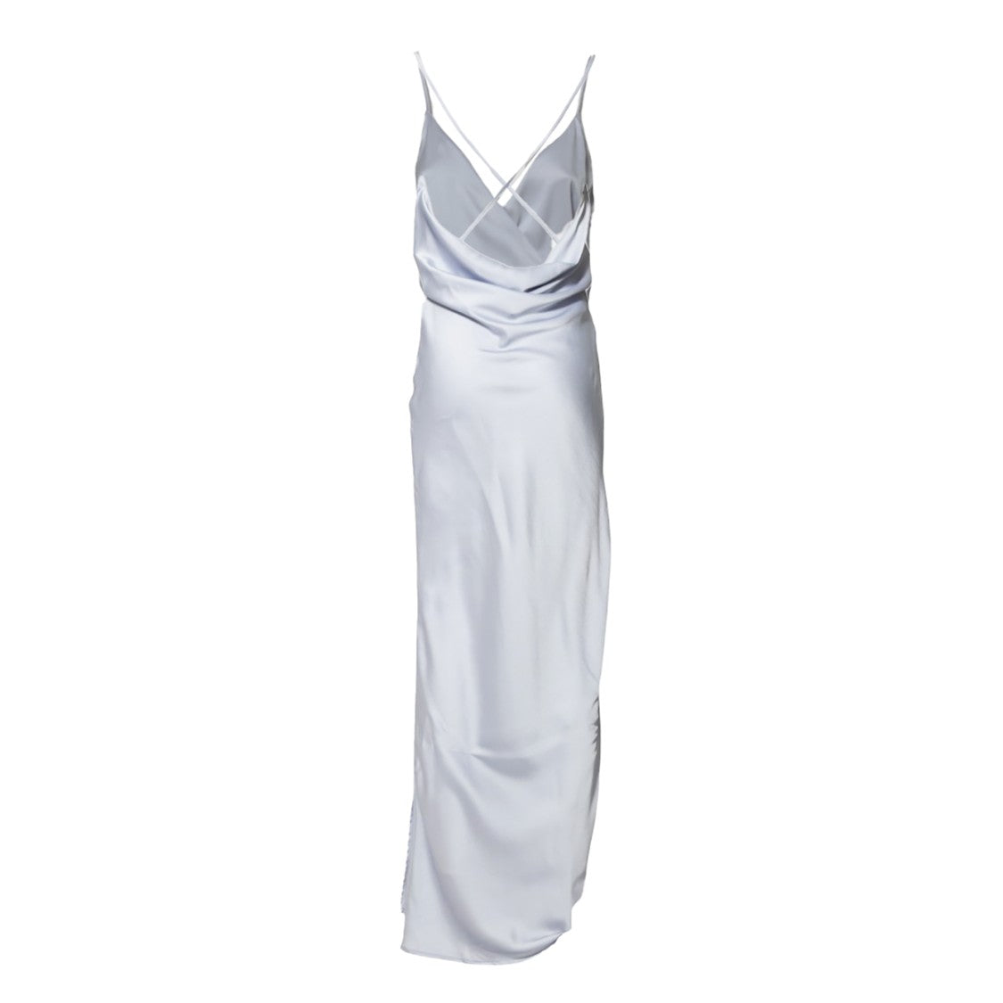 Nine Minutes Slip-Style Maxi Dress With Crisscross Straps