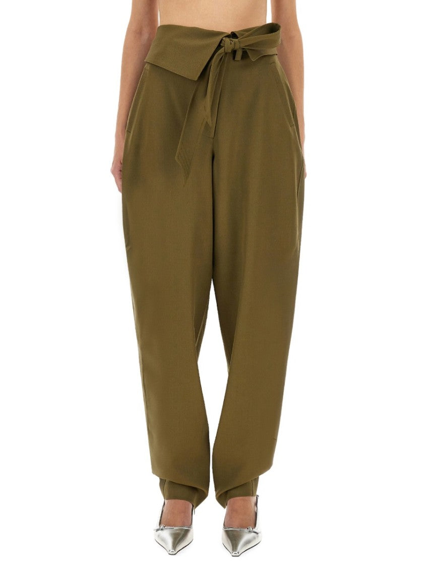 The Attico Gabardine Long Pants