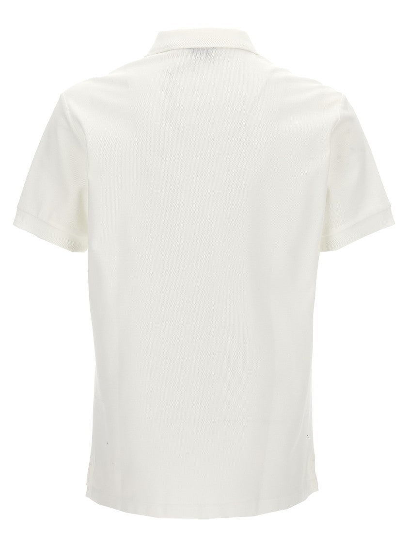 Burberry Logo Embroidery Polo Shirt