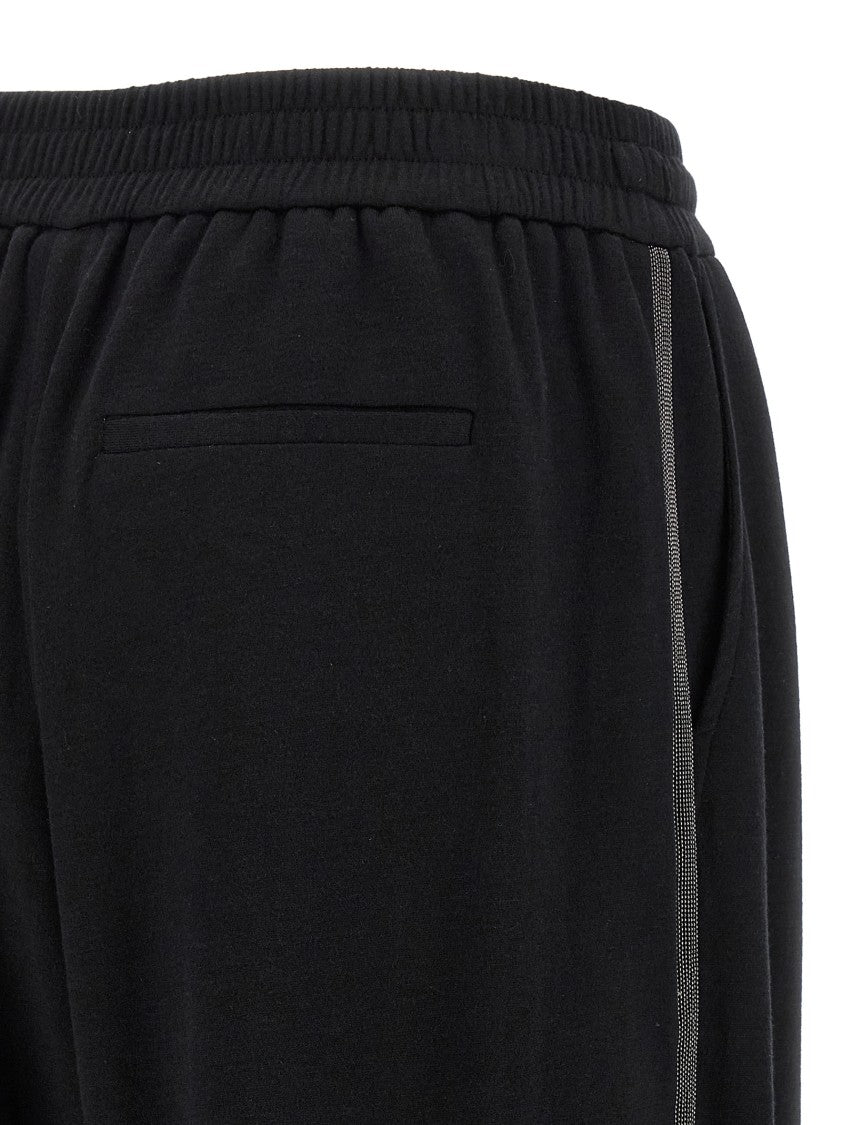 Brunello Cucinelli Shiny Trims' Joggers