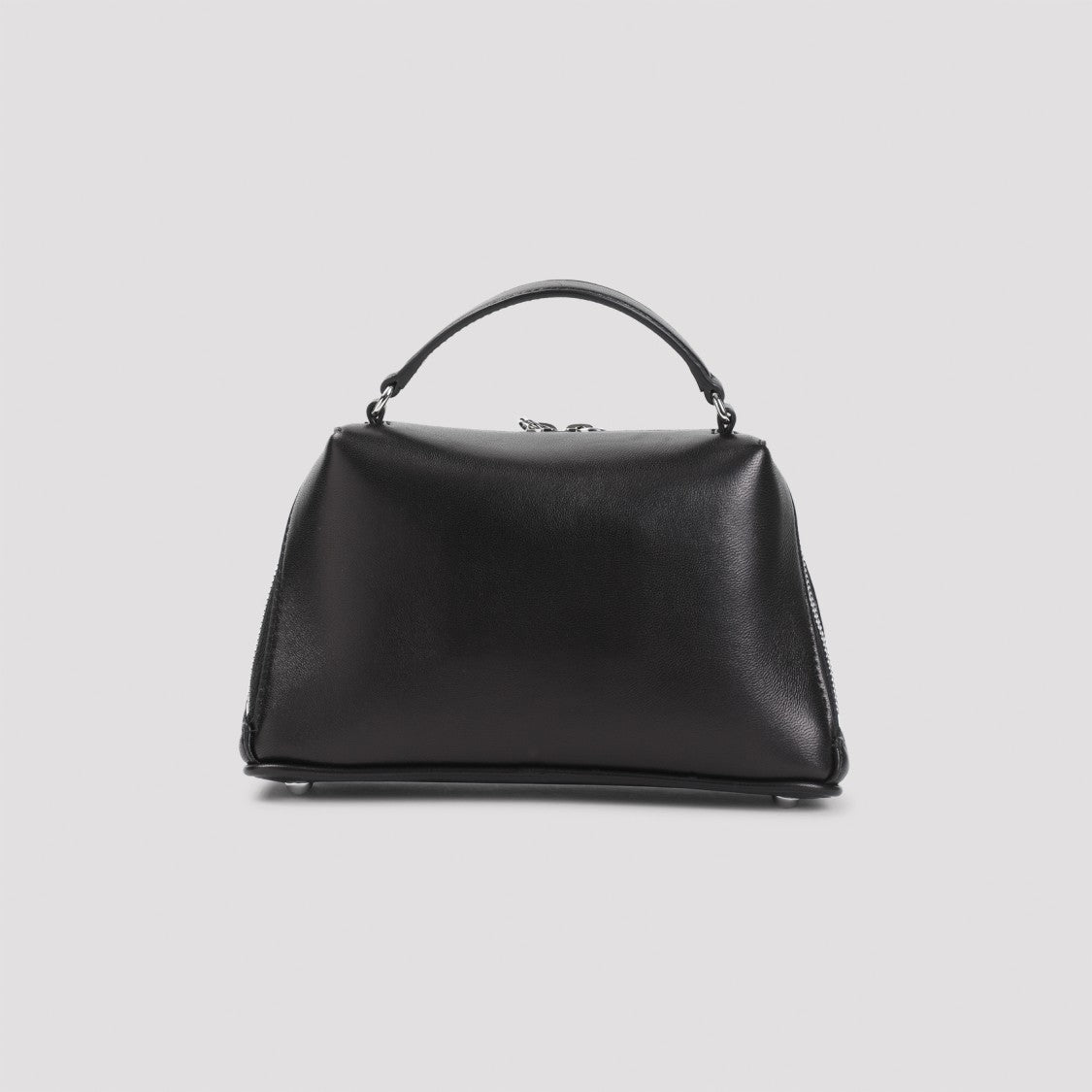 Maison Margiela Nappa Ovine Leather Handbag With Elegant Quilted Design And Functional Dimensions
