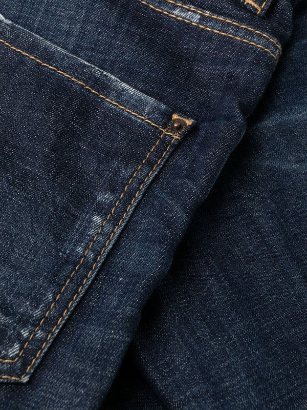 Dsquared2 Bleach-Effect Skinny Denim Jeans