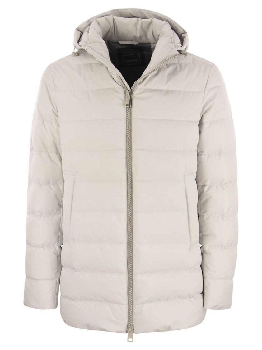 Herno Medium Hooded Down Jacket