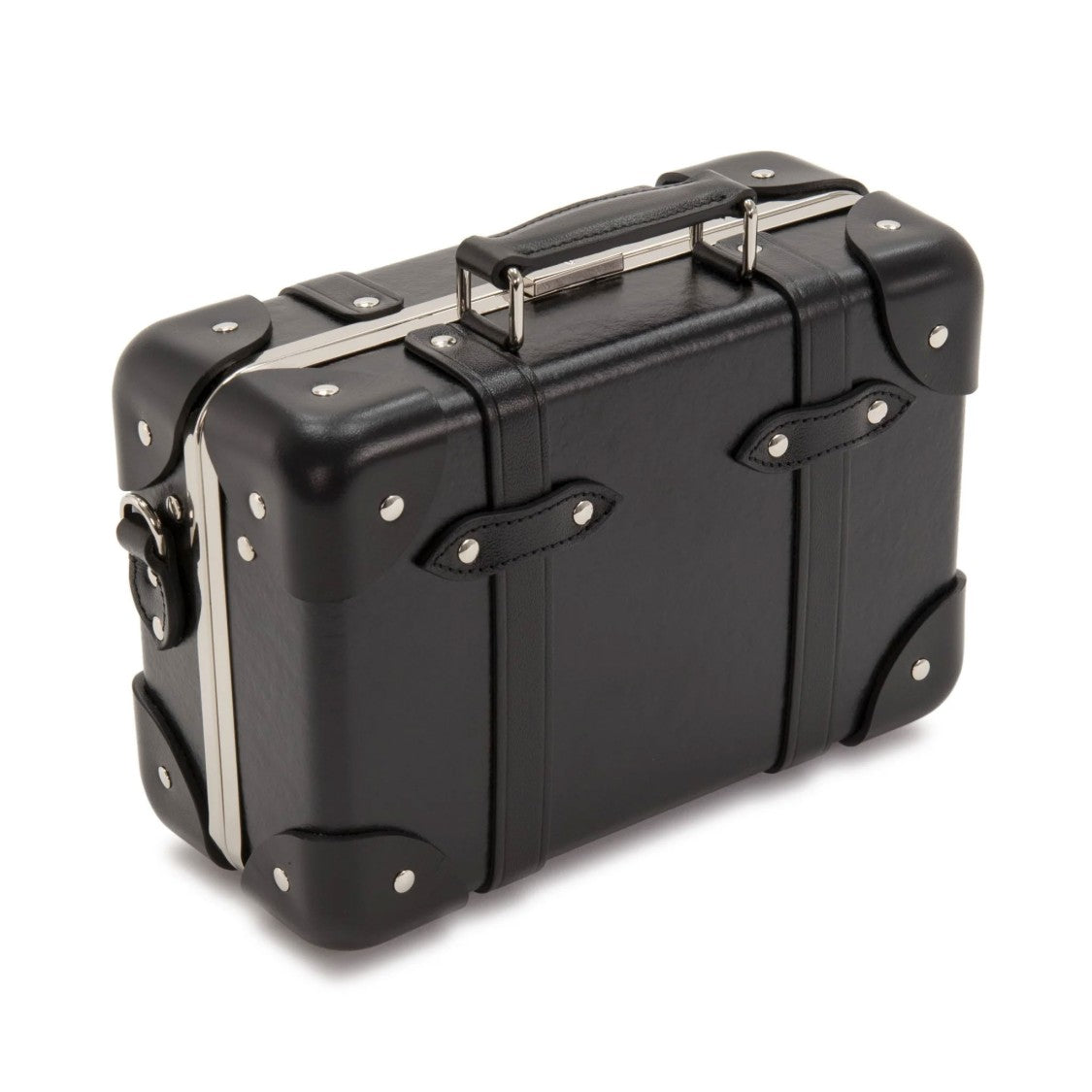 Globe Trotter Miniature Black Centenary Mayfair Cross-Body Bag