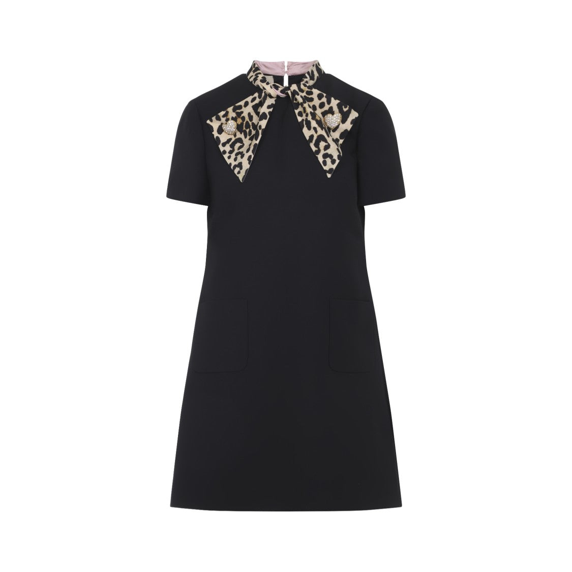 Valentino Black Virgin Wool Dress