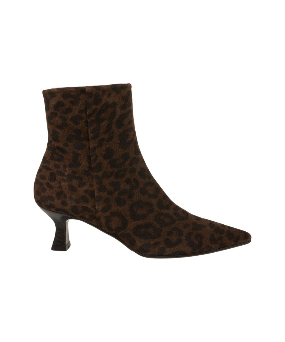 Billi Bi Animal Print Ankle Boots