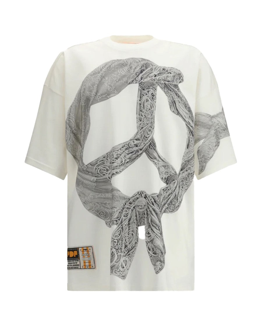 Pdf White Printed T-Shirt