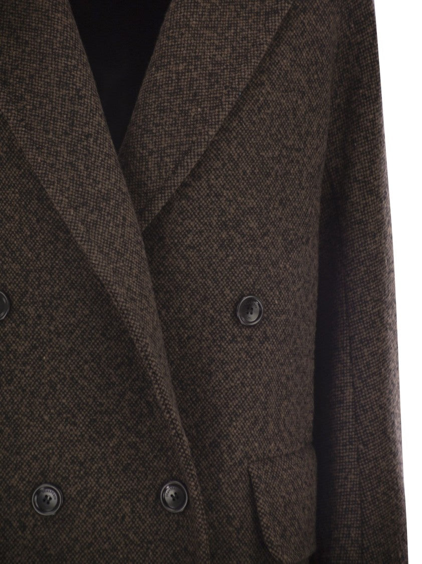 Max Mara Arco1234 - Coat In Virgin Wool And Cashmere
