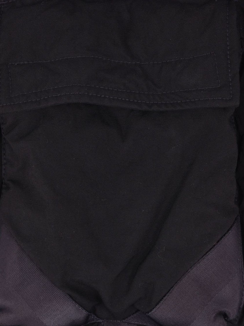 C.P. Company Puffy Black Coat With High Collar