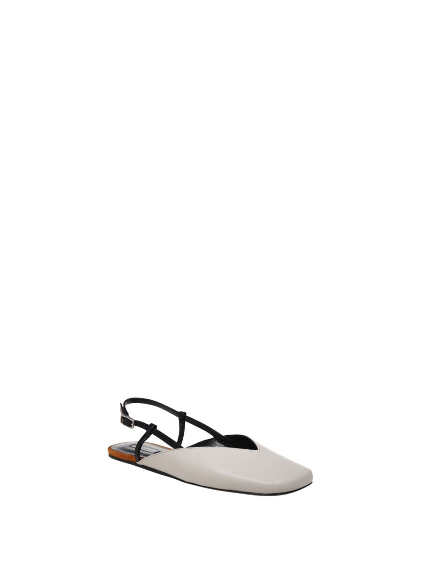 Ami Pointed Toe Slingback Shoes
