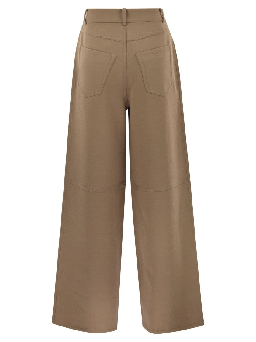 Max Mara Merlot - Jersey Trousers