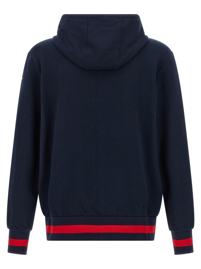 Kiton Gauze Cotton Tracksuit With Contrast Bands