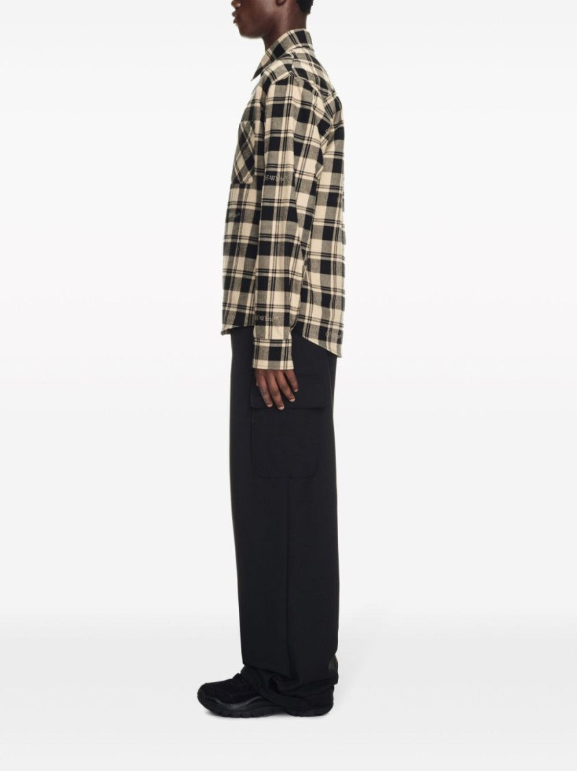 Off-White Shirt With Logo