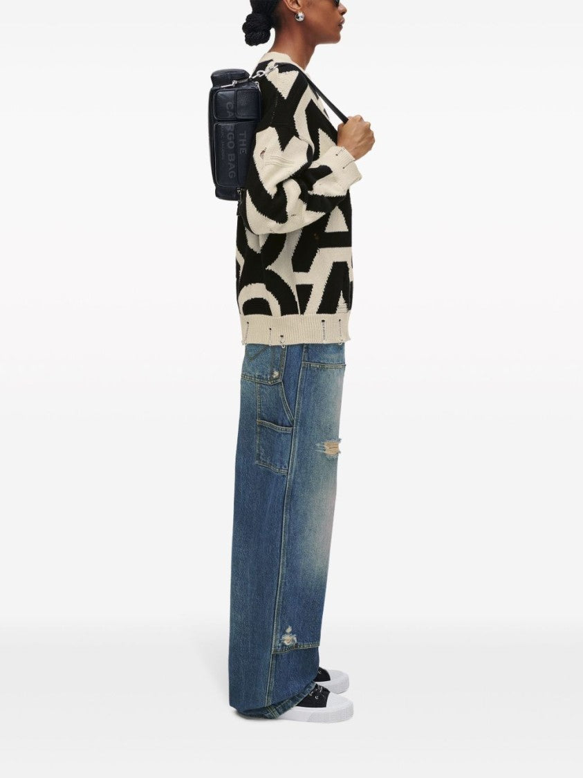Marc Jacobs Textured Vitello Leather Shoulder Bag