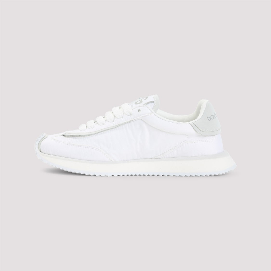 Dolce & Gabbana Low-Profile Sneakers With Textured Logo Detail