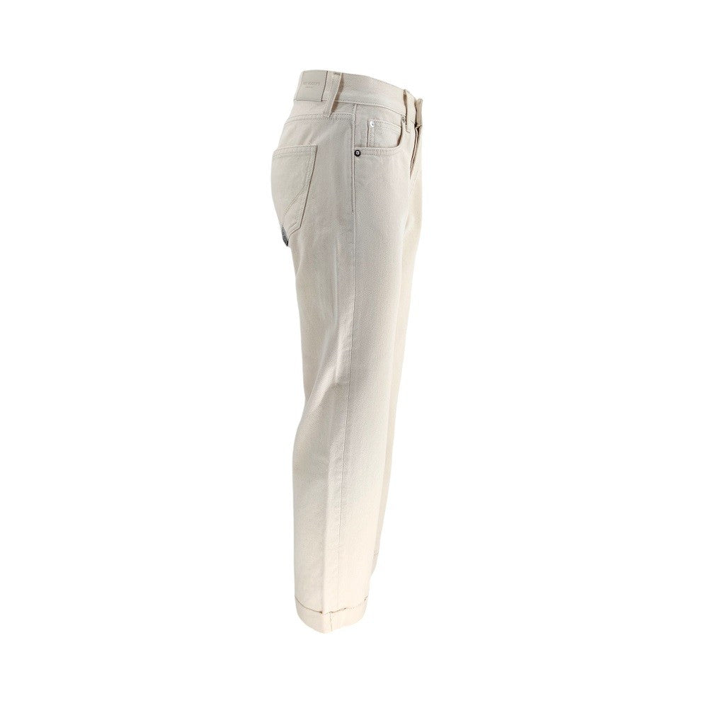 Roy Rogers Beige Boyfriend Jeans