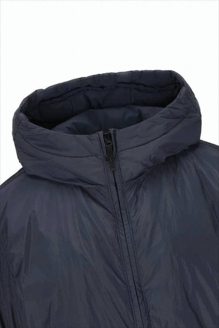 Stone Island Padded Jacket With High Collar And Front Zip By Stone Island