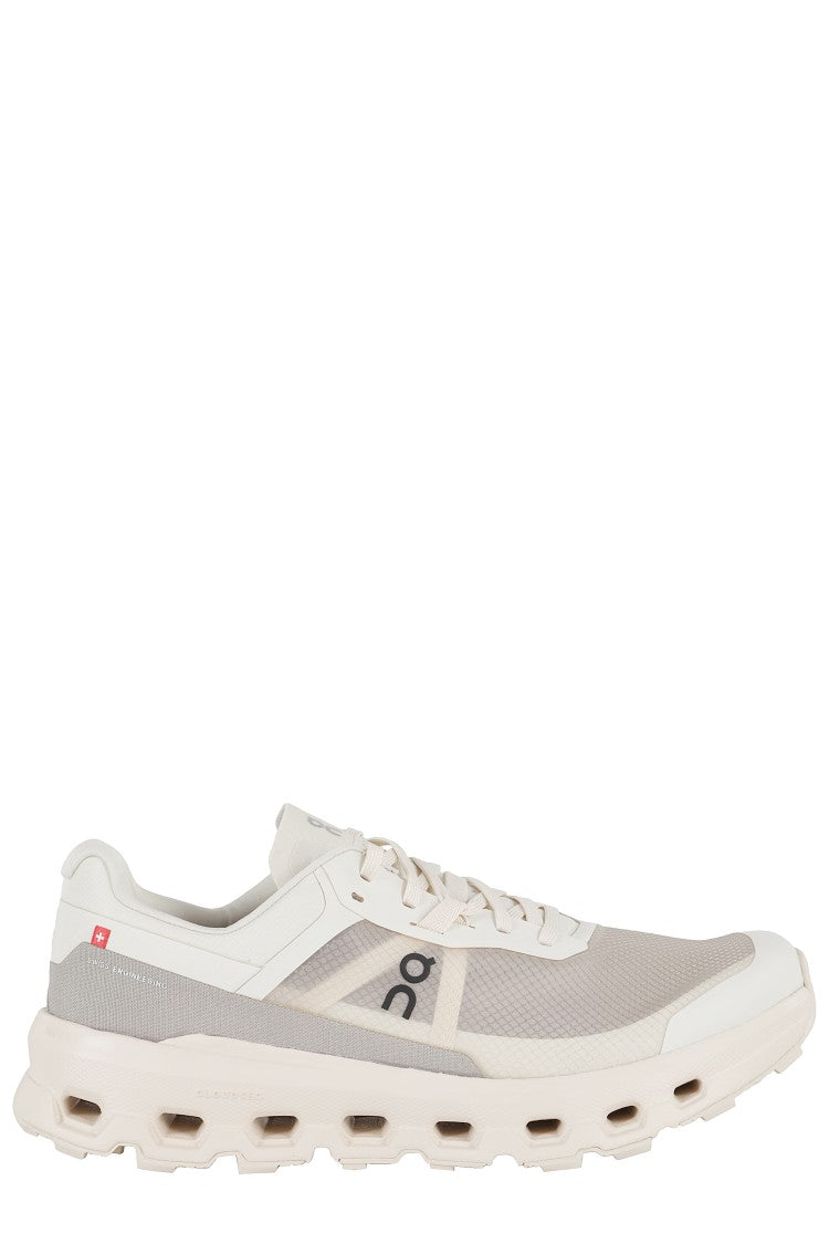 On Running Breathable Cream Dessert Sneakers With Missiongrip Sole