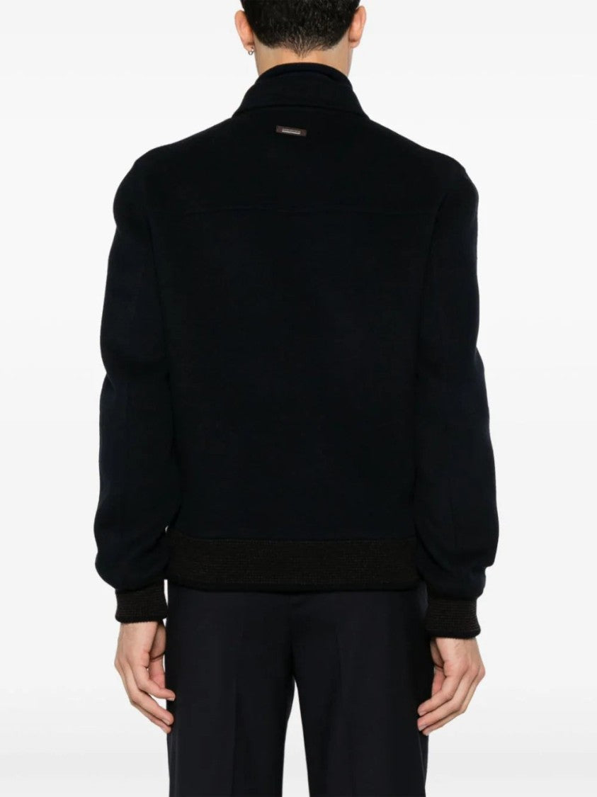 Peserico Zip-Up Bomber Jacket
