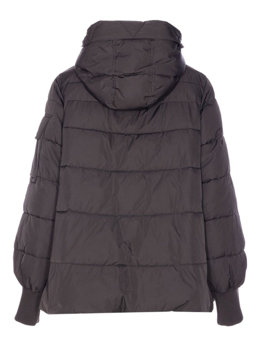 Pinko Contemporary Padded Coat With Horizontal Quilting