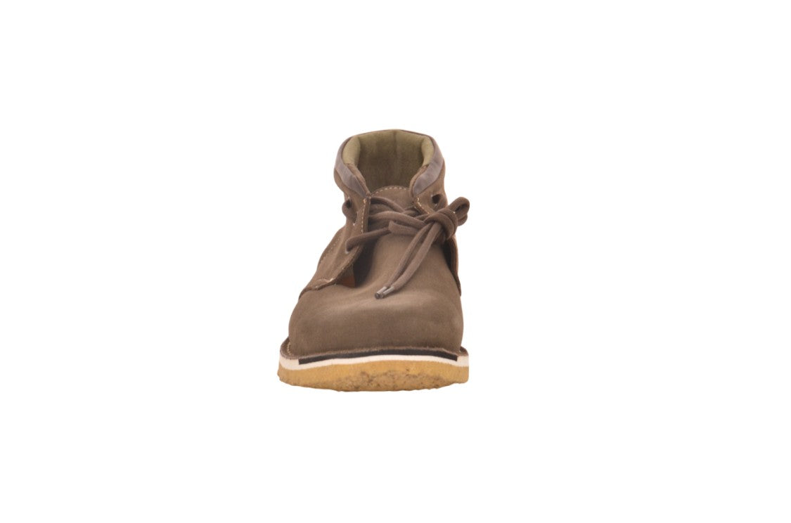 Iza Boa Comfort-Focused Brown Leather Shoes With Removable Insole