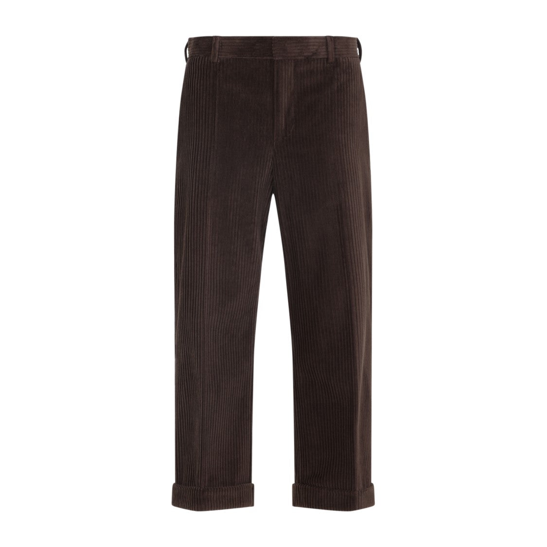 Moschino Brown Cotton Corduroy Pants