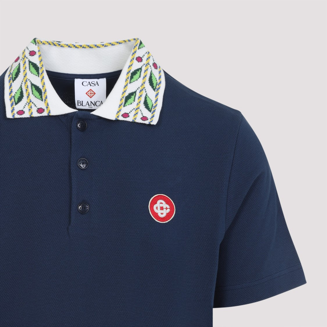Casablanca Blue Organic Cotton Casablanca T-Shirt