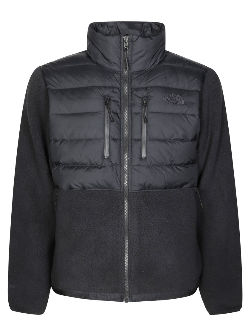 The North Face Hybrid Design Jacket With Textured Fleece Panels