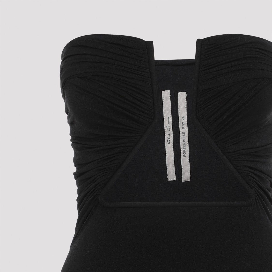 Rick Owens Prong Jersey Mini Dress
