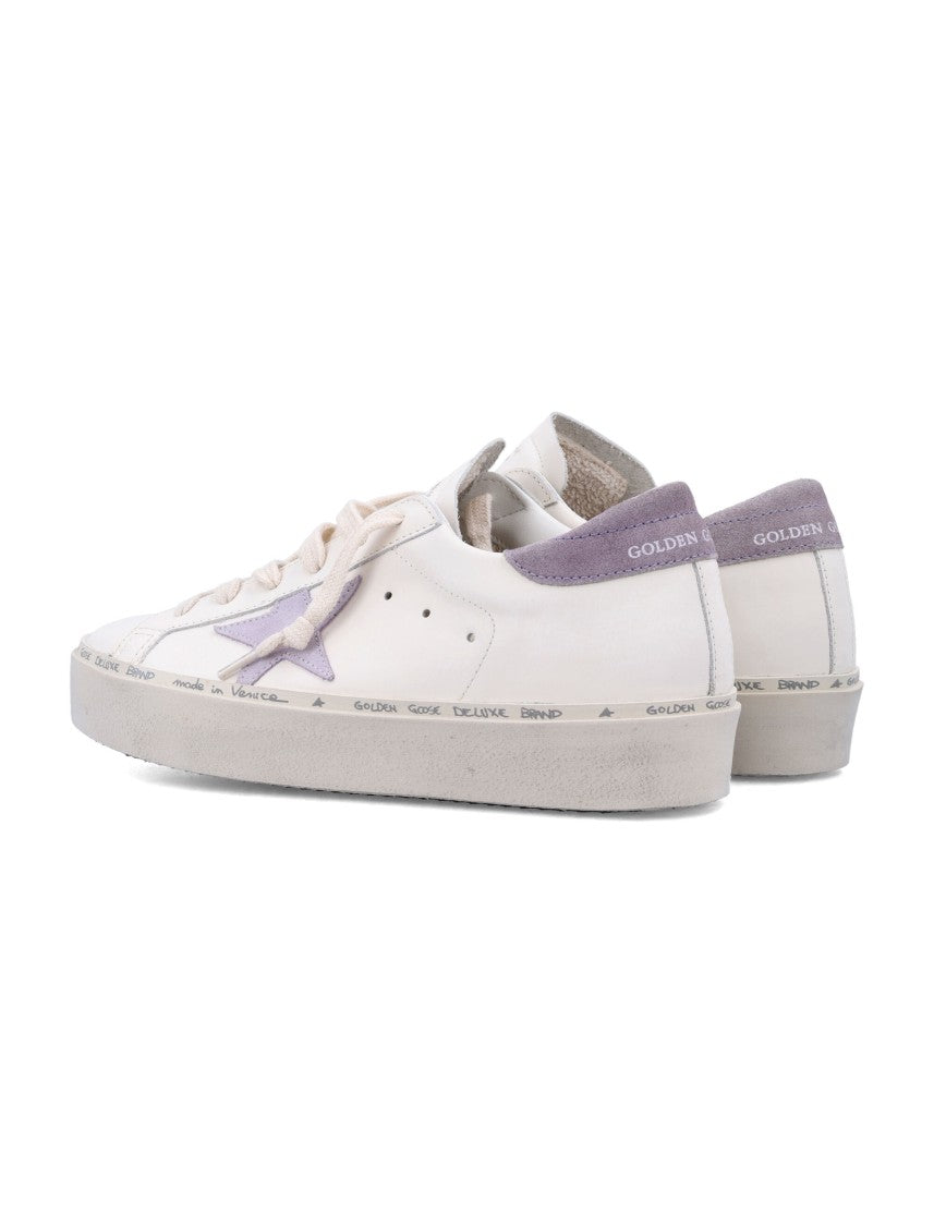 Golden Goose Hi Star Low-Top Distressed Sneakers