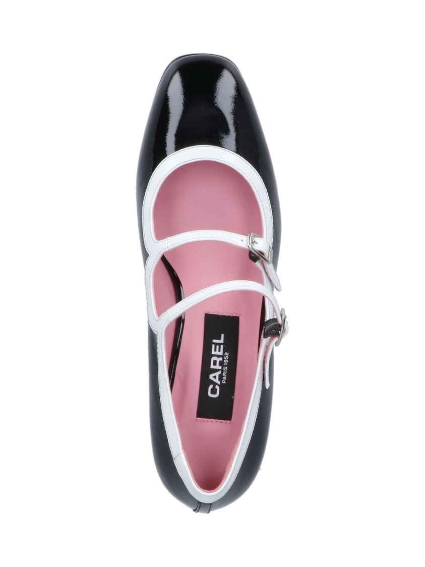 Carel "Bleuet" Mary Jane Pumps – Black