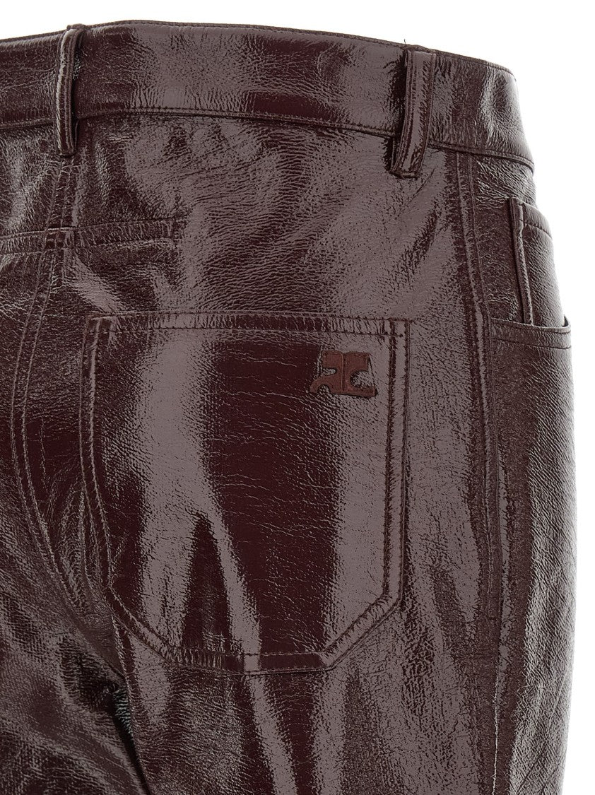 Courrèges Reedition Vinyl' Pants