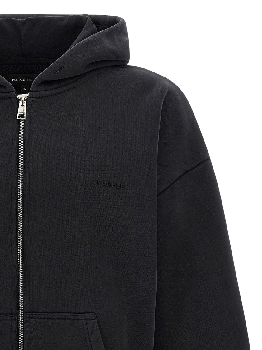 Purple Heavy Cotton Hoodie