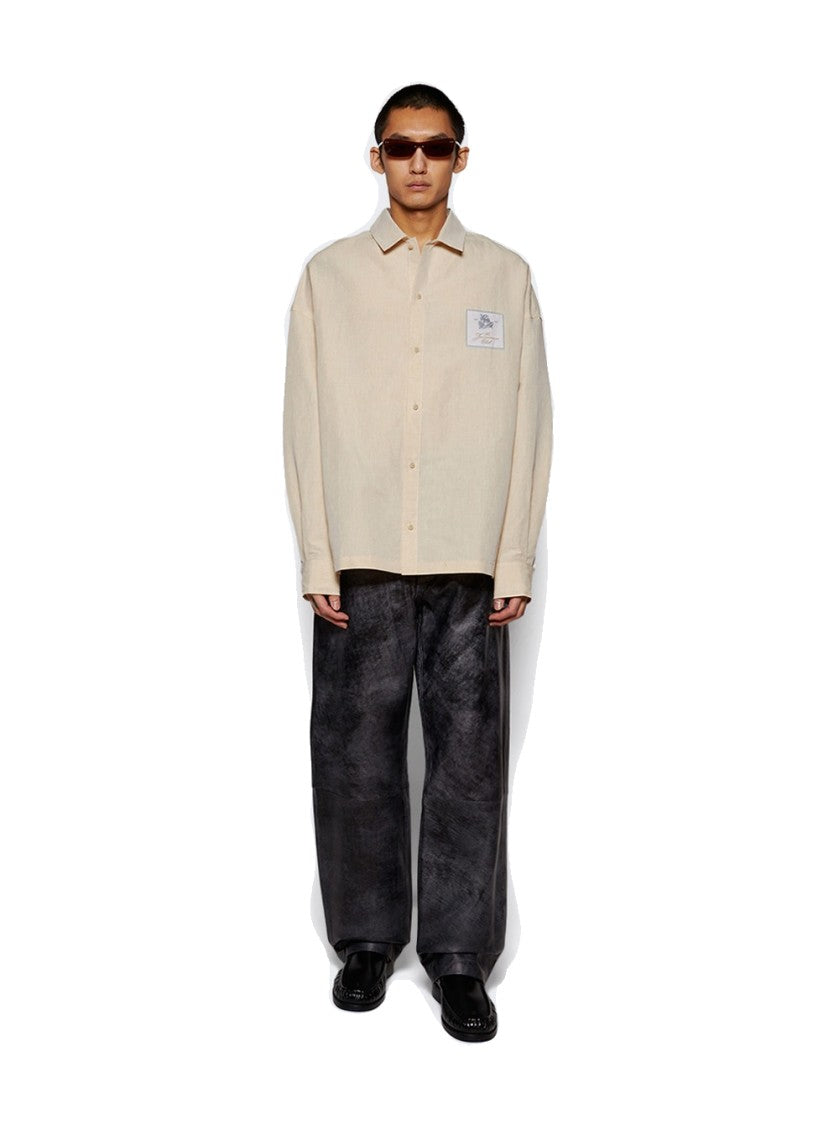 Jacquemus La Chemise Atelier Halter Off White